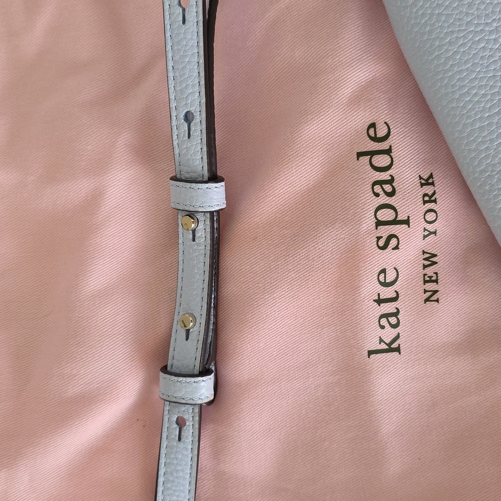 Kate Spade Knott Small Sky Blue Crossbody Bag and Dustbag - Picture 4 of 11